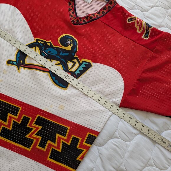 VINTAGE New Mexico Scorpions mesh hockey jersey XXL - Picture 3 of 10